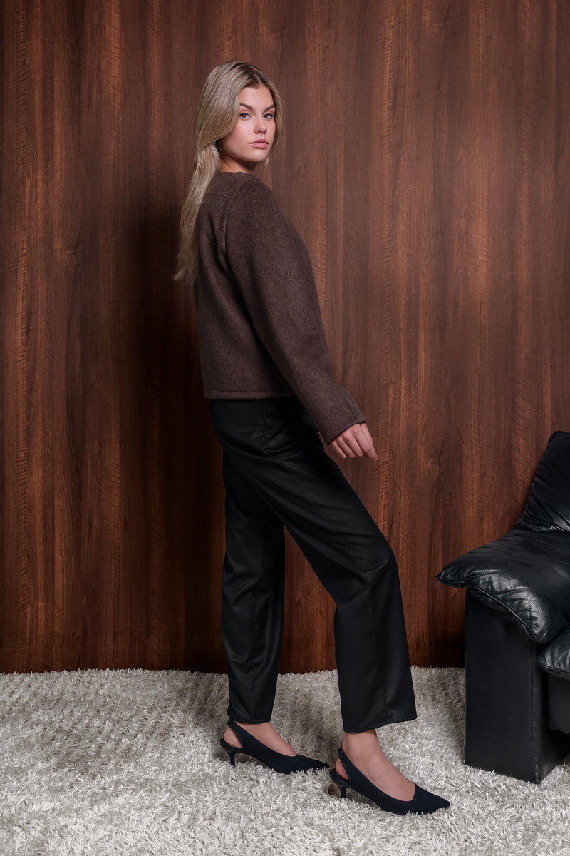 Le Pantalon Cigarette - Encre