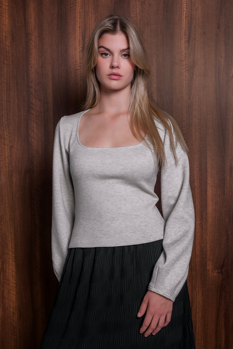 Le Chandail Tricot- Milk